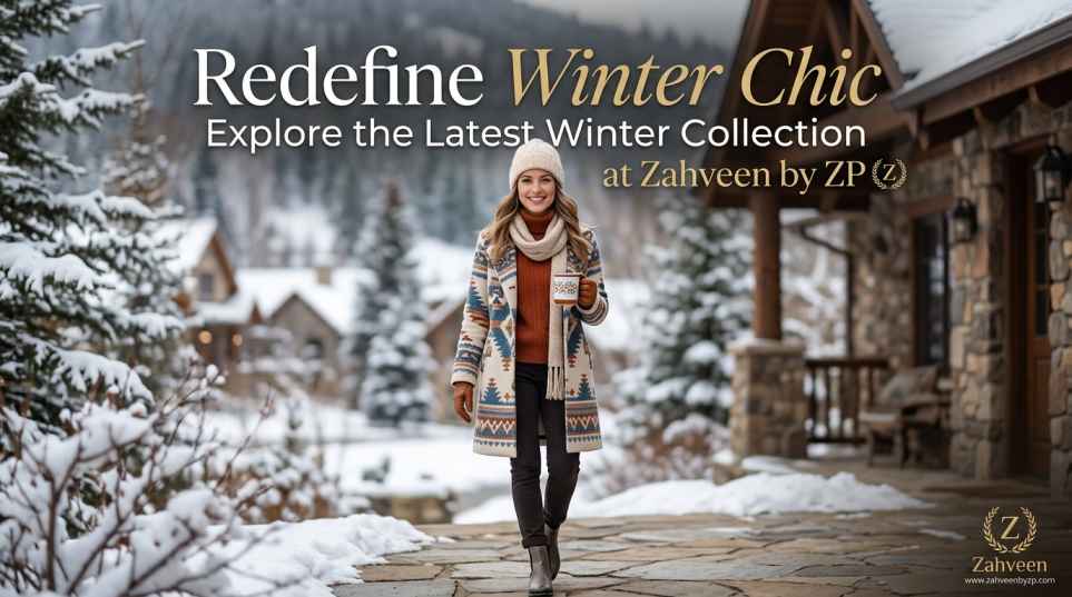 Redefine Winter Chic Explore the Latest Winter Collection at Zahveen by ZP