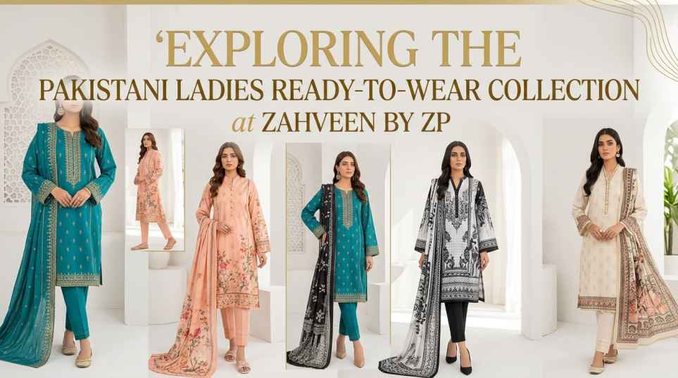 Exploring the Pakistani Ladies Ready-to-Wear Collection at Zahveen by ZP