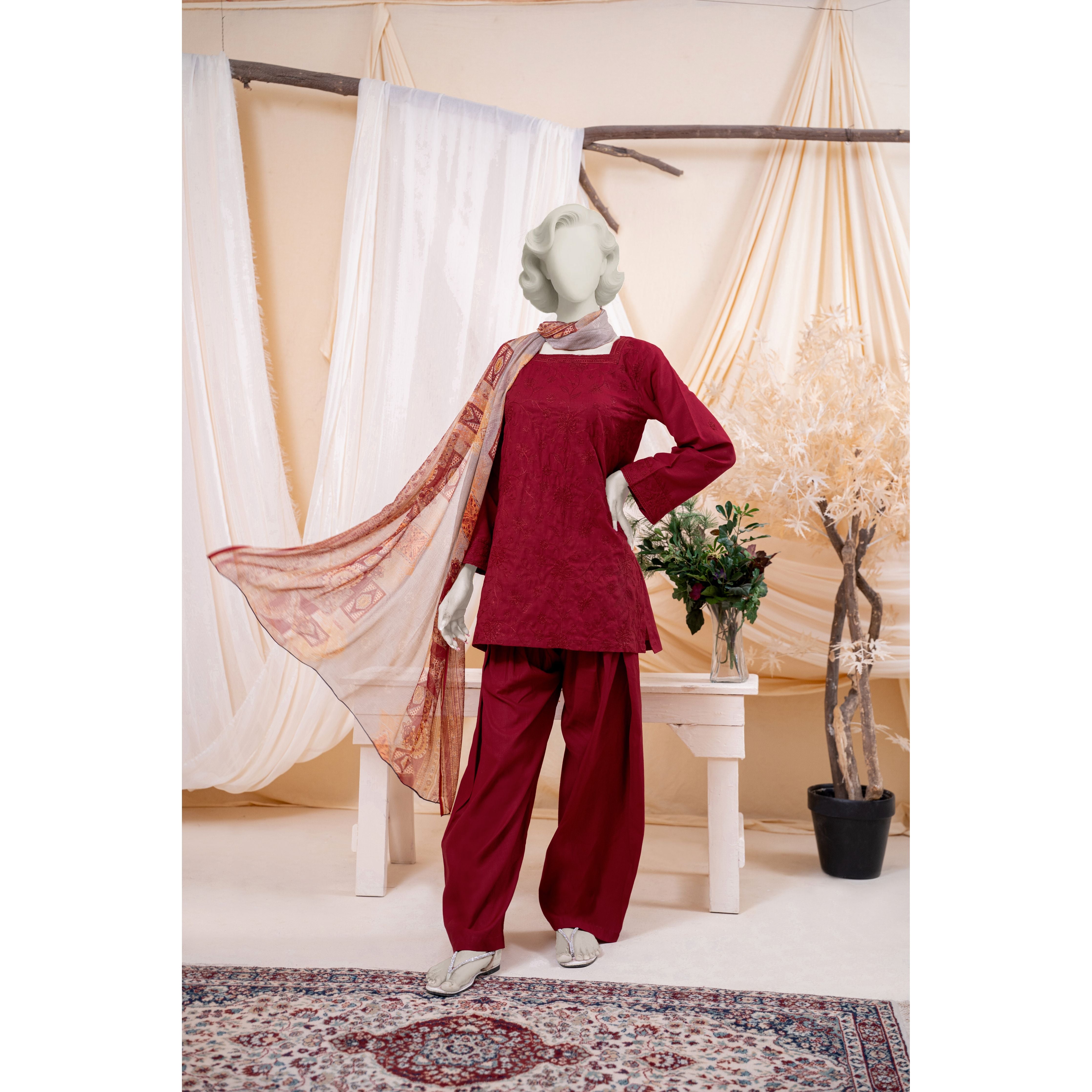 SUHANI EID’26 - Embroidered Suit 3 Piece