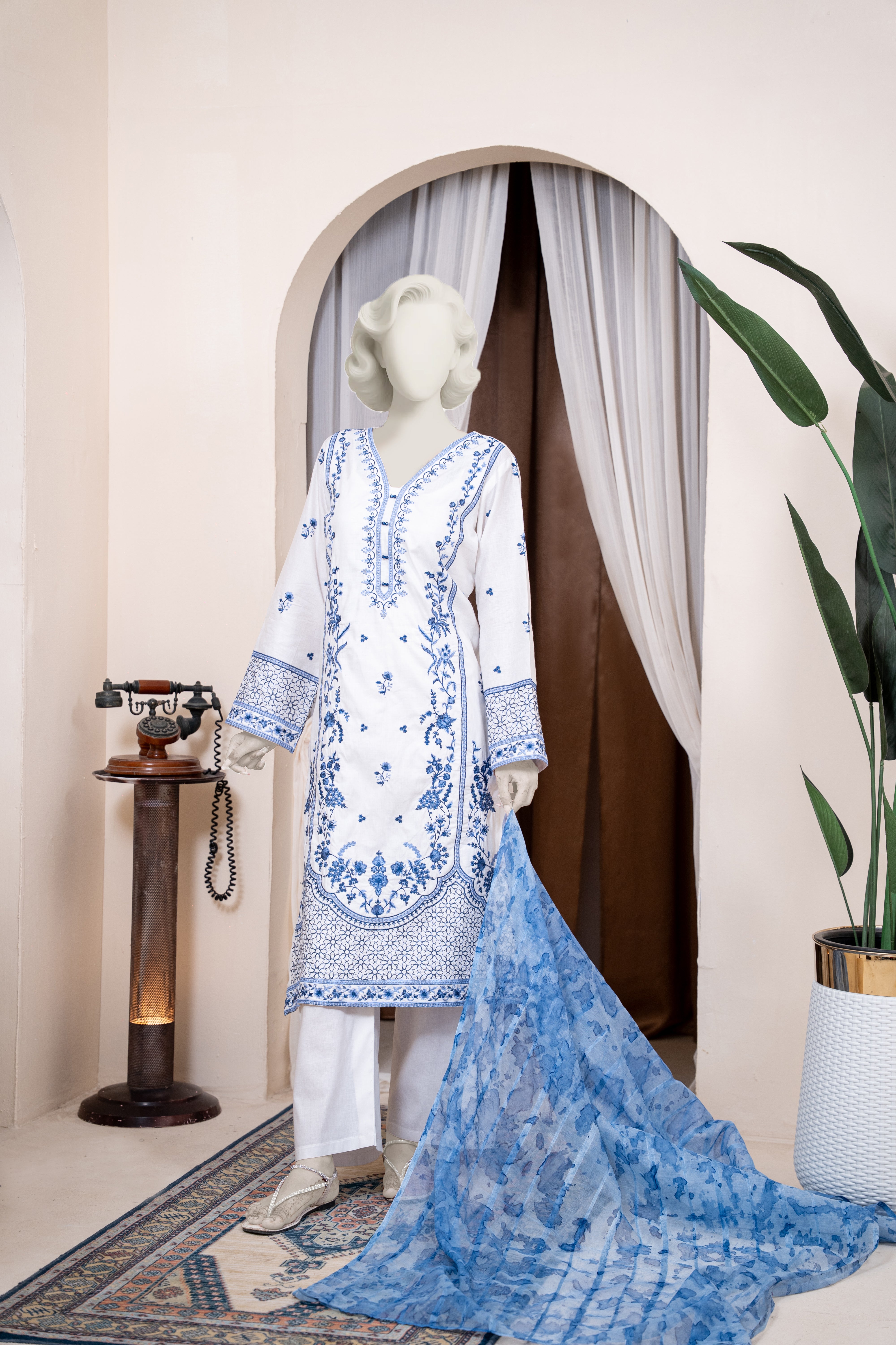 SUHANI EID’26 - Embroidered Suit 3 Piece