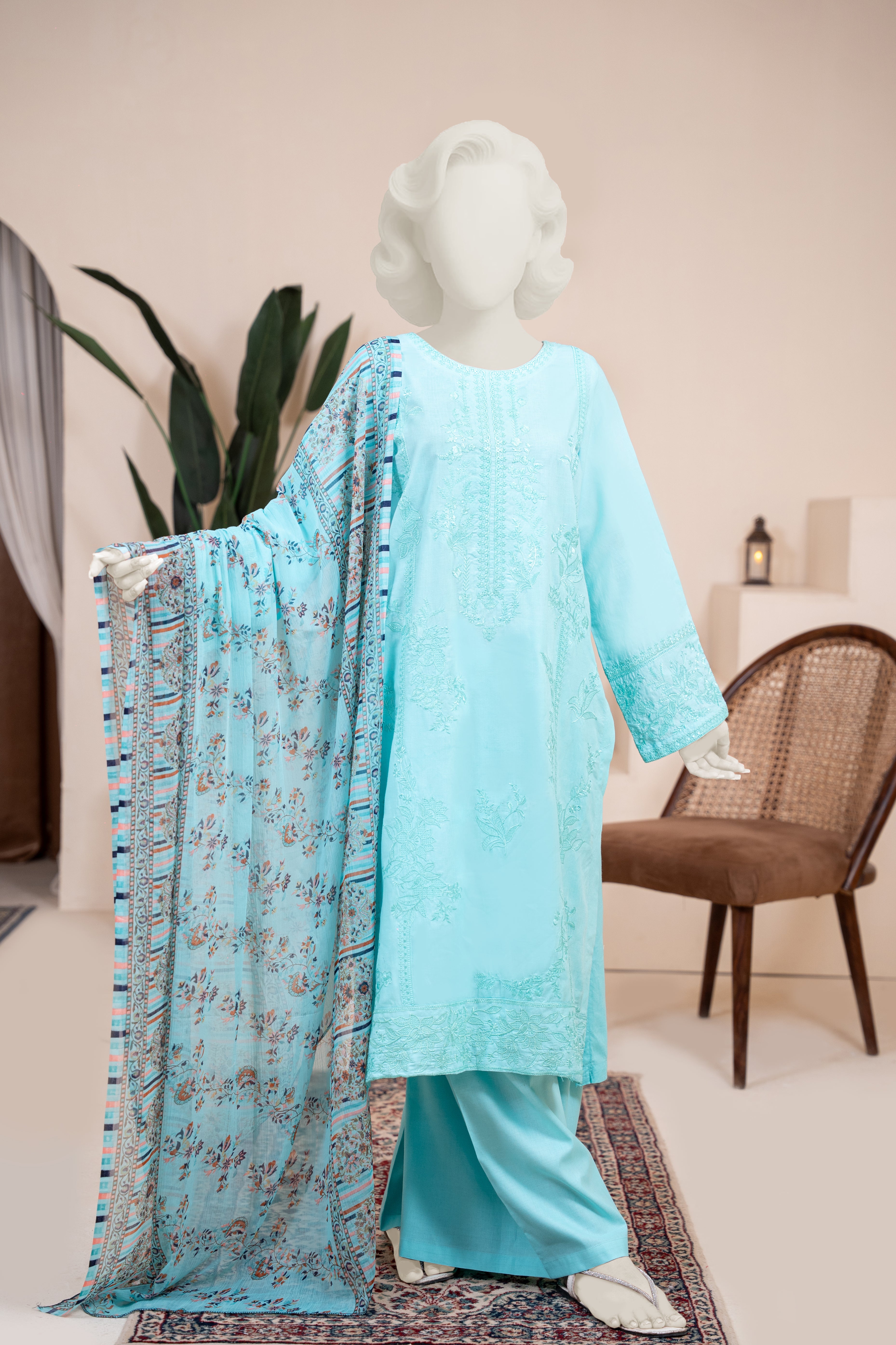 SUHANI EID’26 - Embroidered Suit 3 Piece