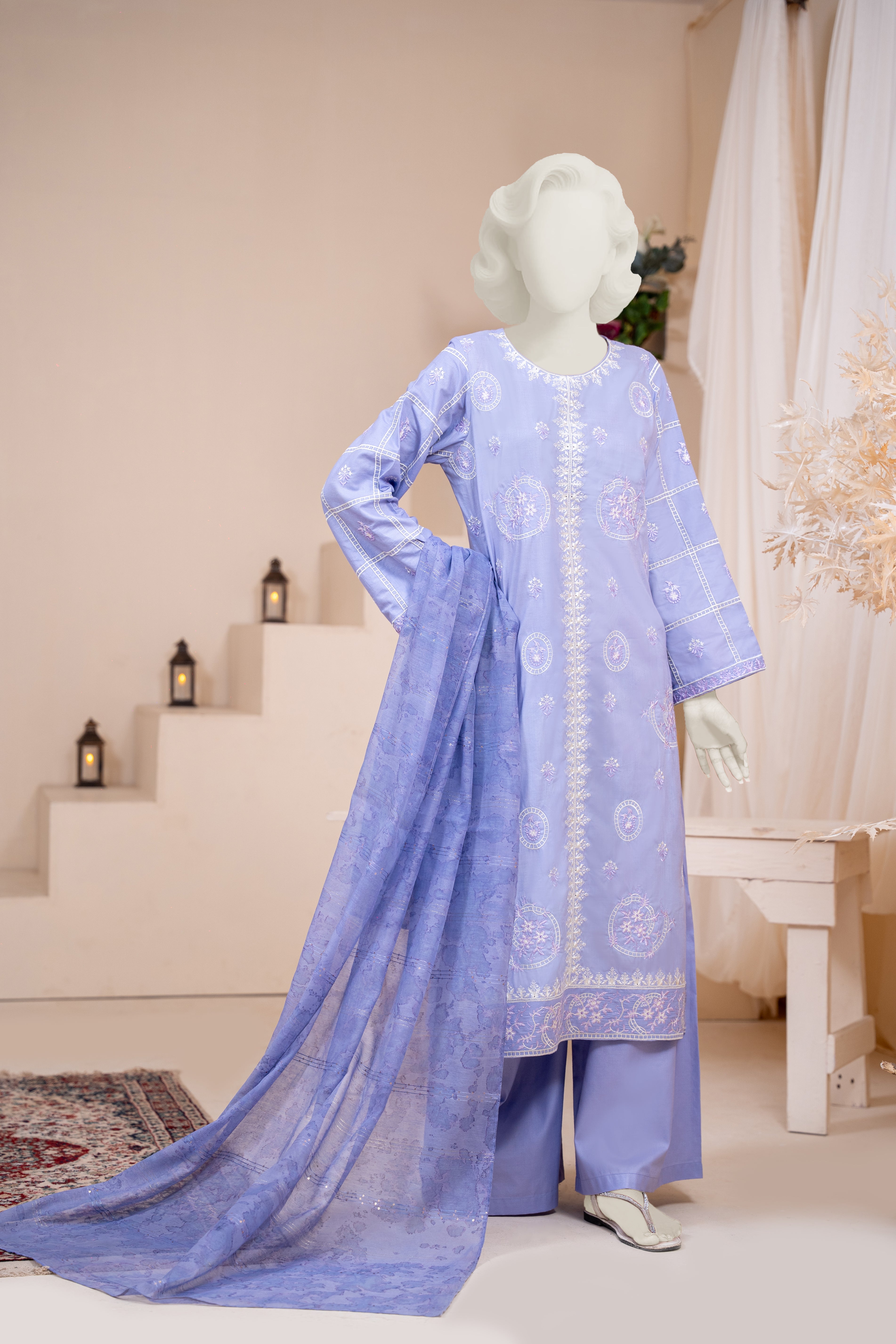 SUHANI EID’26 - Embroidered Suit 3 Piece